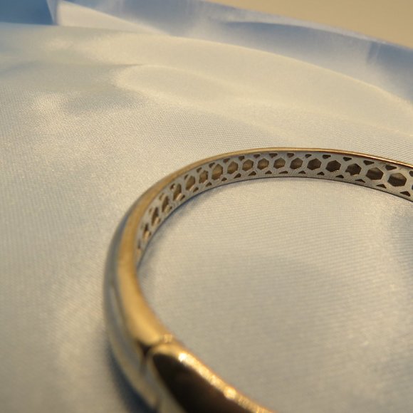 Sterling Silver Bangle Bracelet - Picture 5 of 6